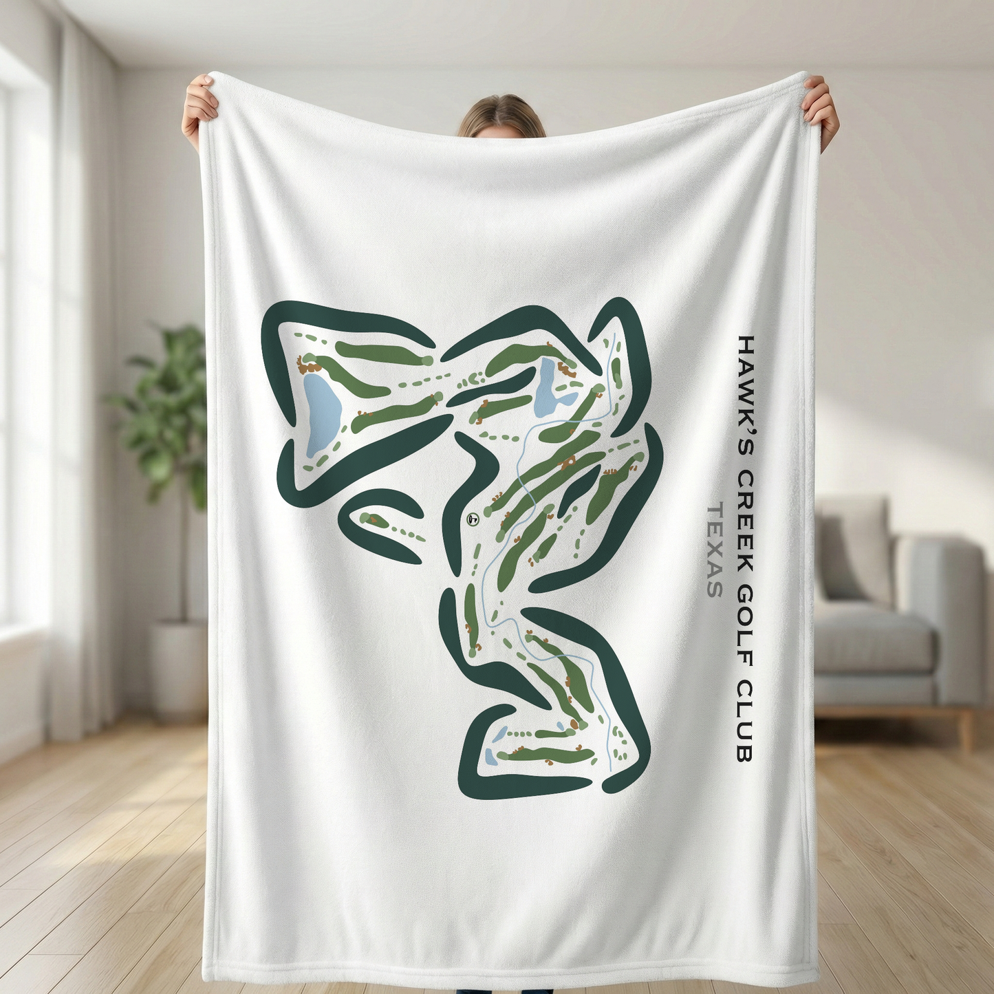 Hawk's Creek Golf Club, Texas - Printed Golf Courses