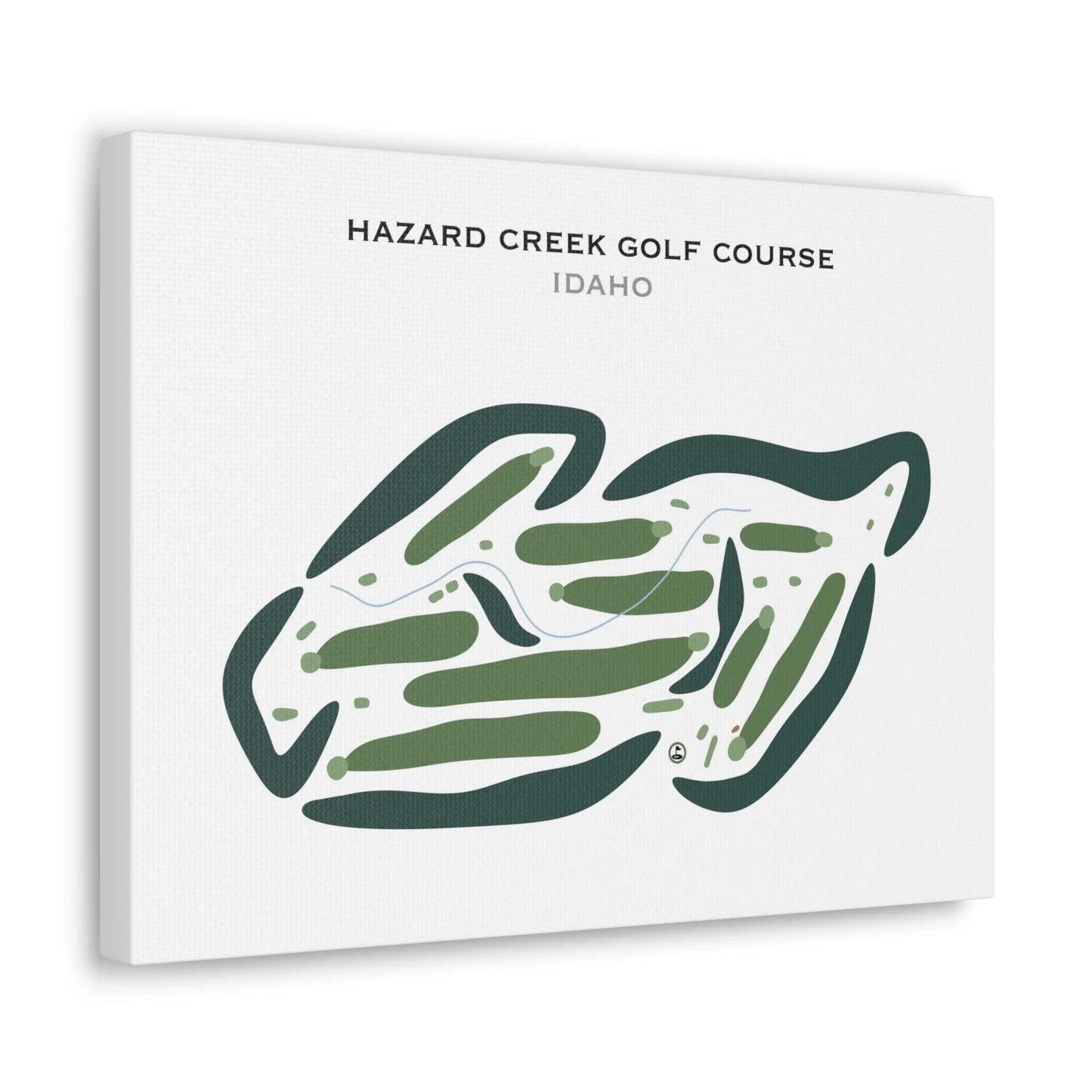Hazard Creek Golf Course, Idaho - Printed Golf Courses