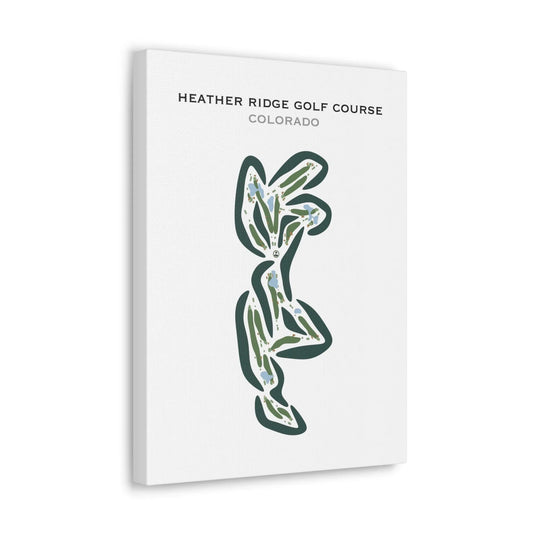 Heather Ridge Golf Course, Colorado - Printed Golf Courses