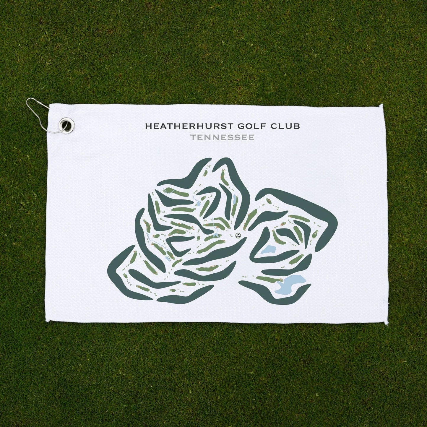 Heatherhurst Golf Club - Fairfield Glade, Tennessee - Printed Golf Courses