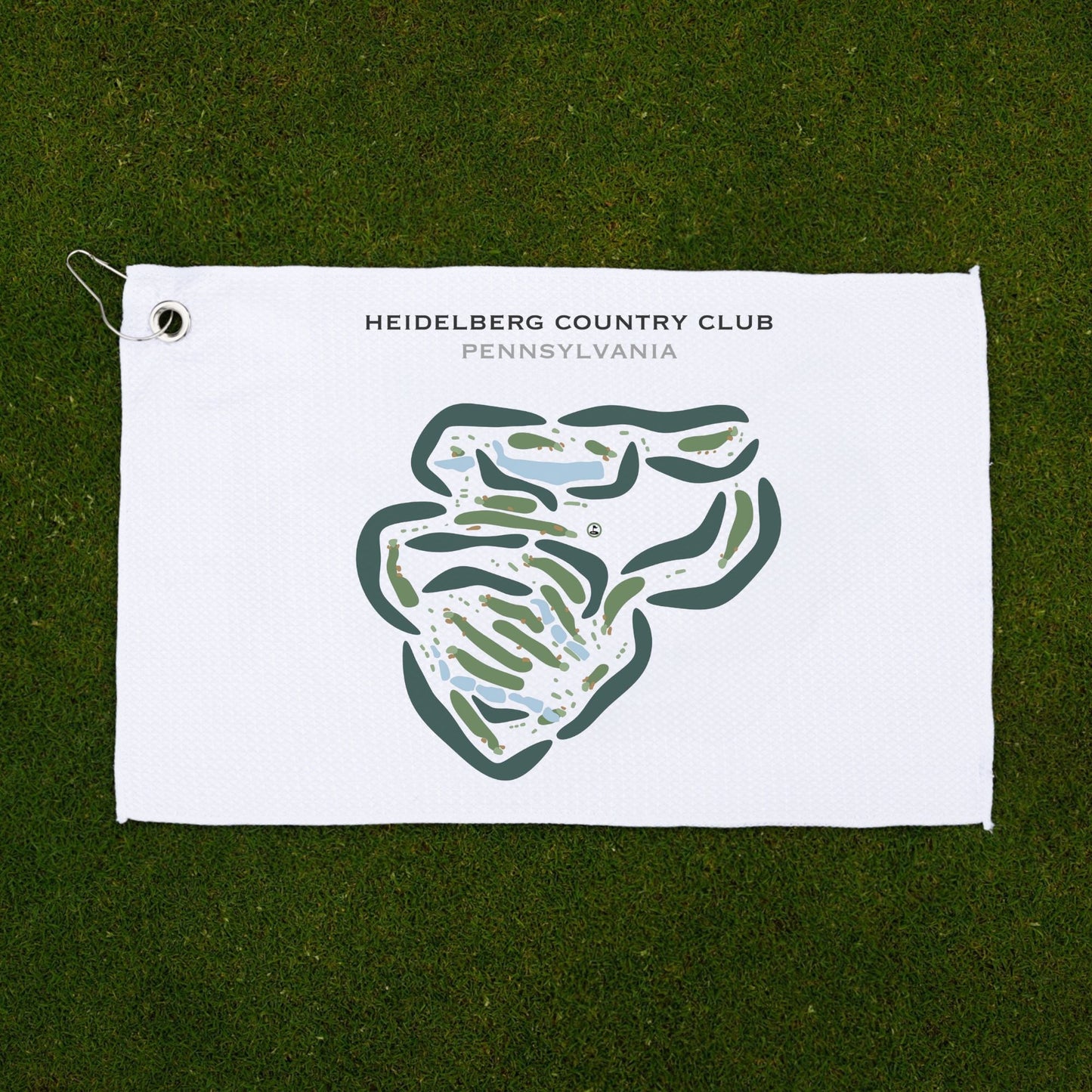 Heidelberg Country Club, Pennsylvania - Printed Golf Courses