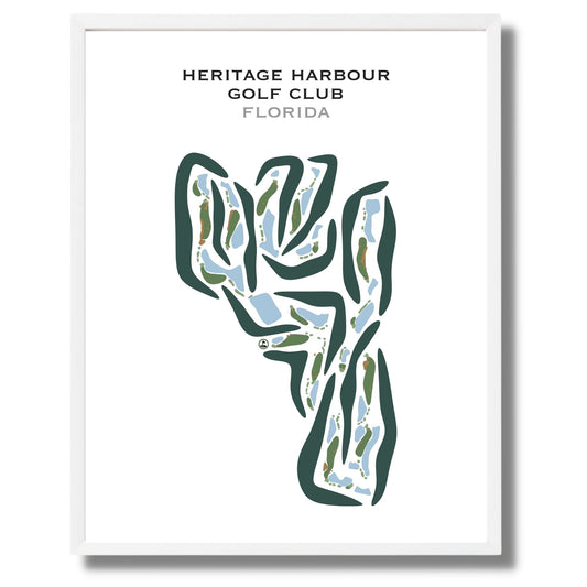 Heritage Harbour Golf Club, Florida - Printed Golf Courses