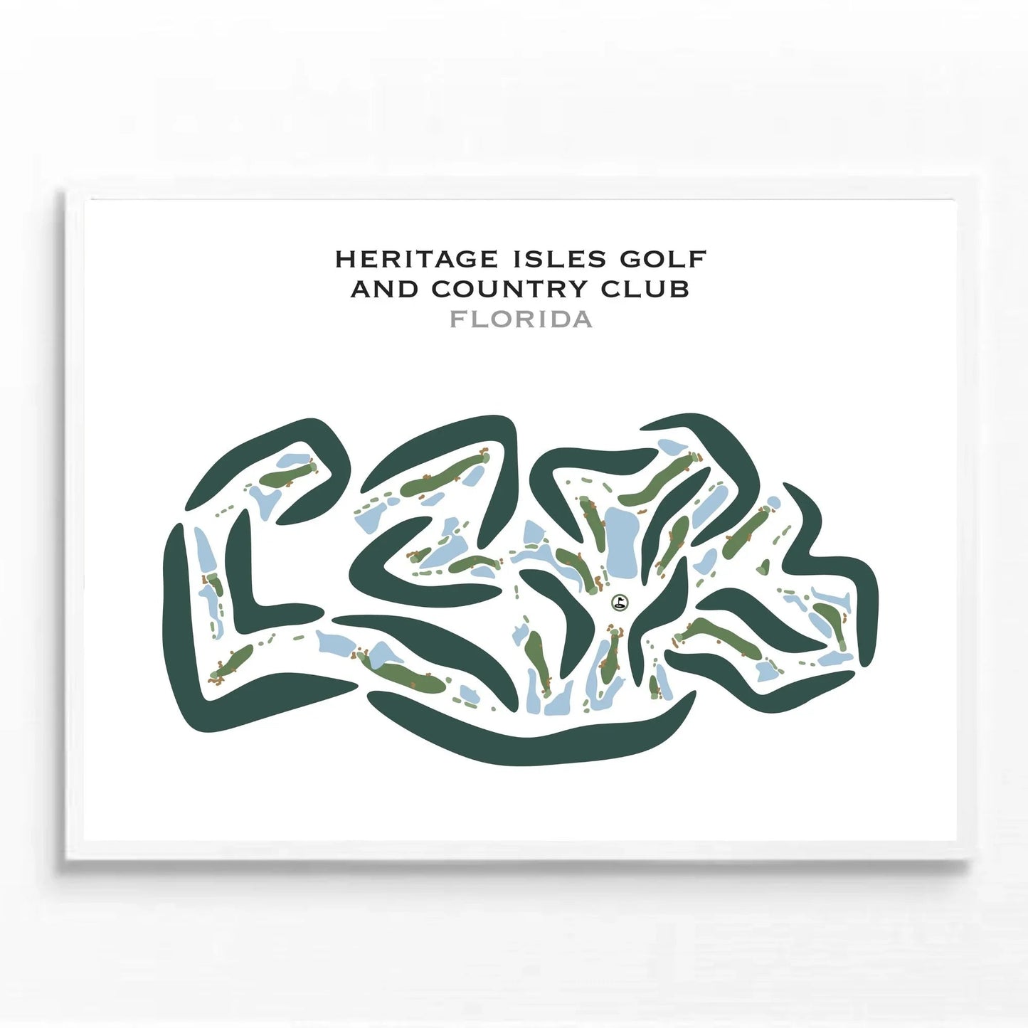 Heritage Isles Golf and Country Club, Florida - Printed Golf Courses