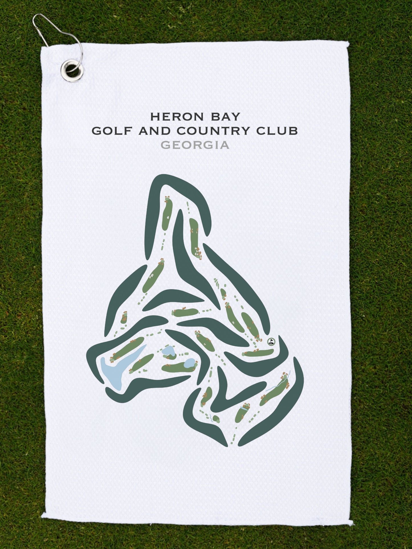 Heron Bay Golf & Country Club, Georgia - Printed Golf Courses