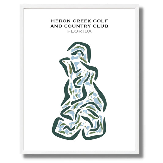 Heron Creek Golf & Country Club, Florida - Printed Golf Courses
