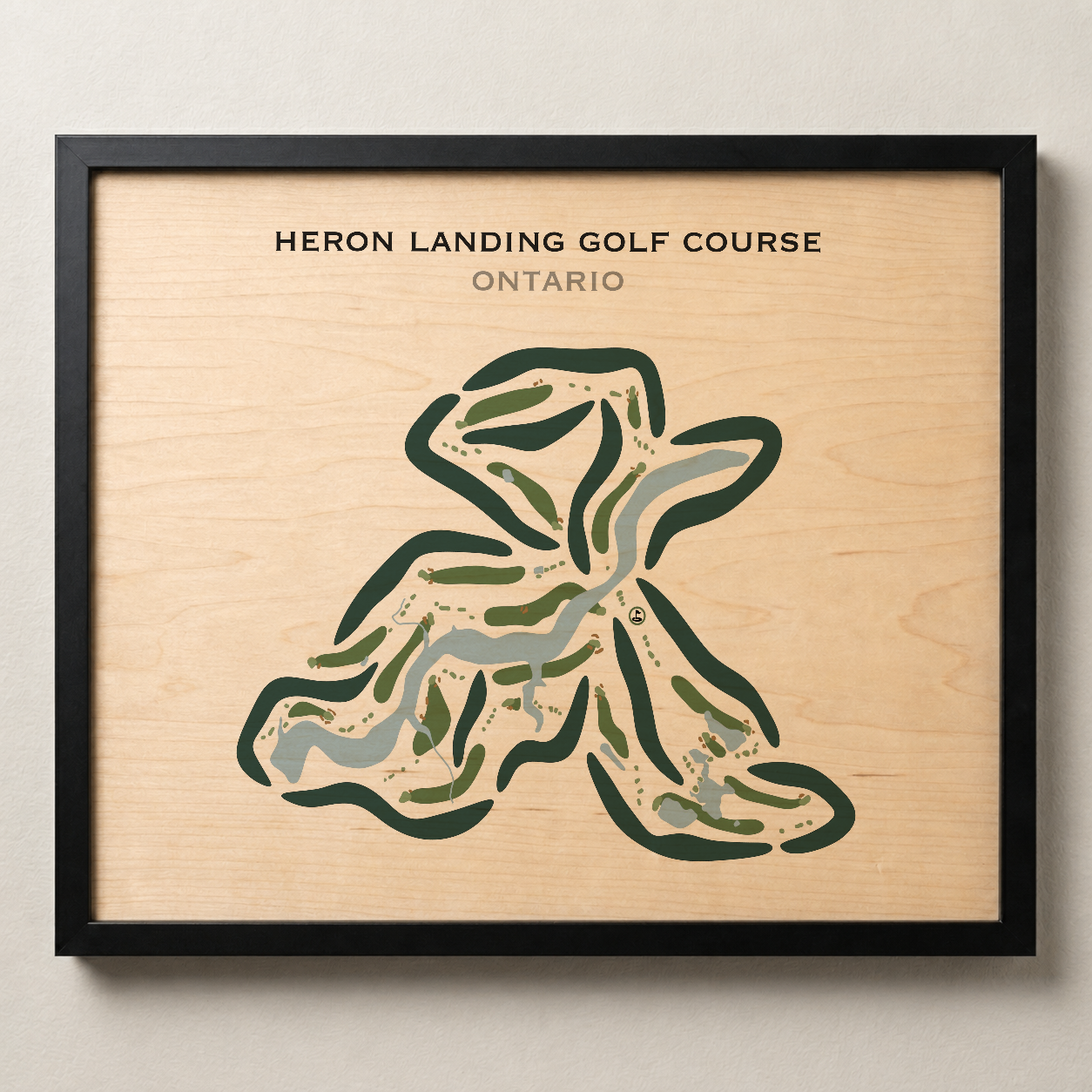 Heron Landing Golf Course, Canada - Printed Golf Courses