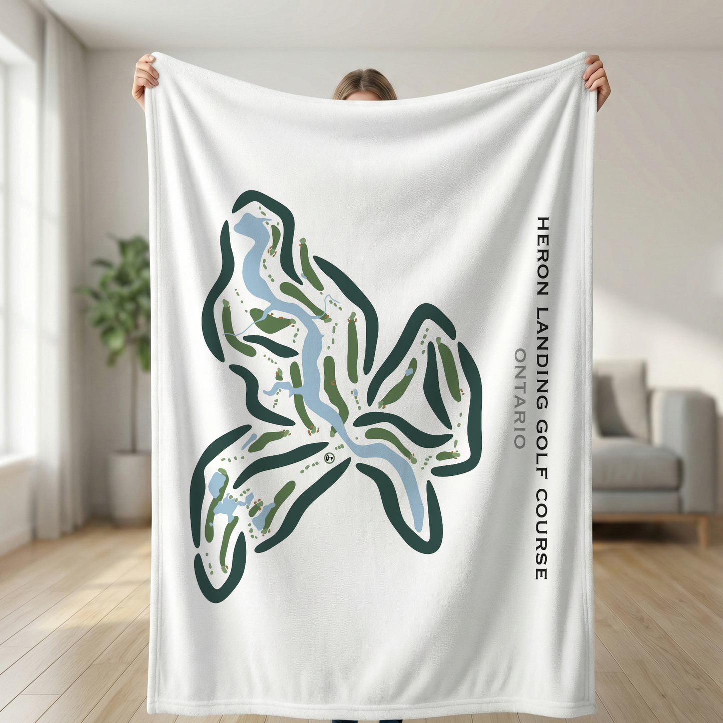 Heron Landing Golf Course, Canada - Printed Golf Courses