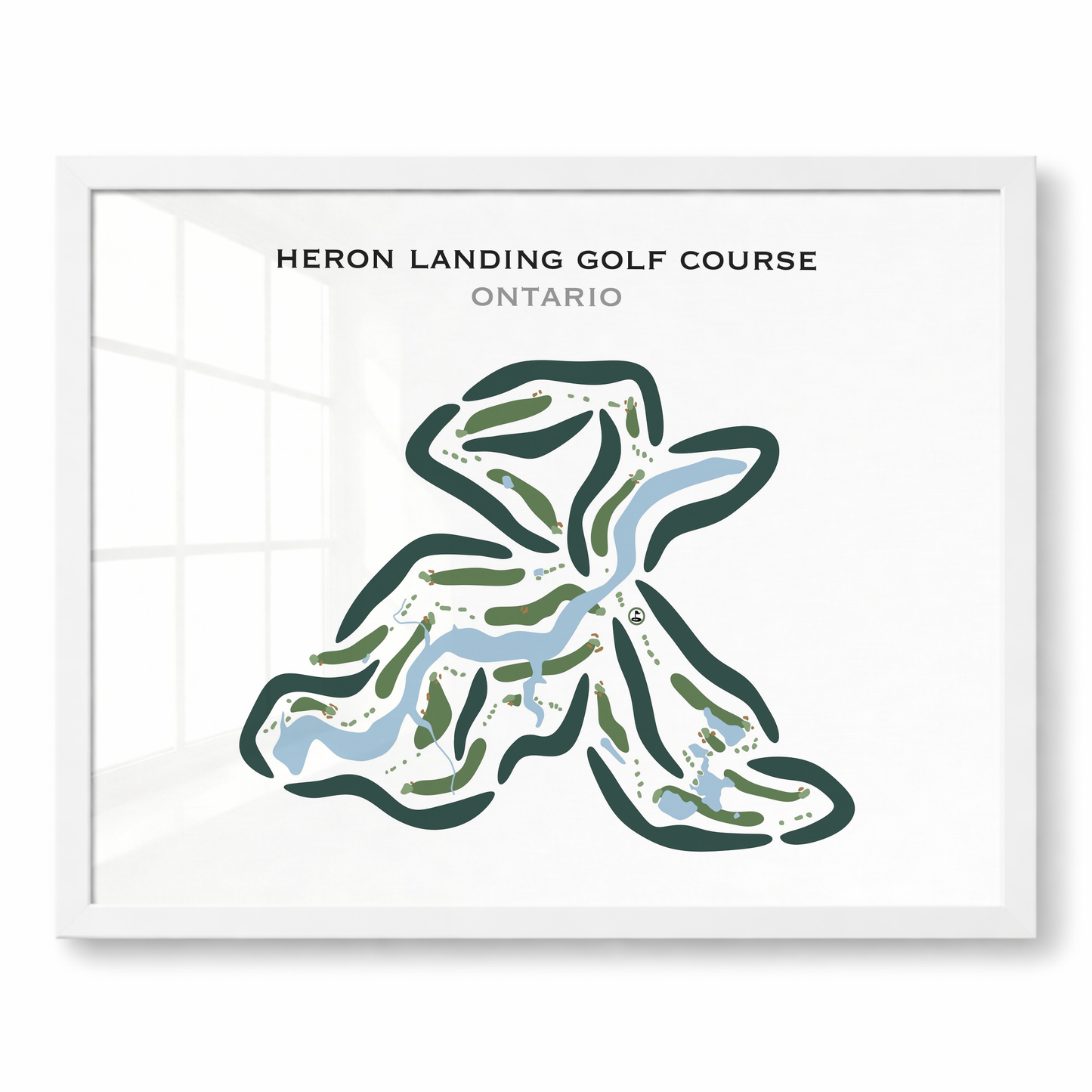 Heron Landing Golf Course, Canada - Printed Golf Courses