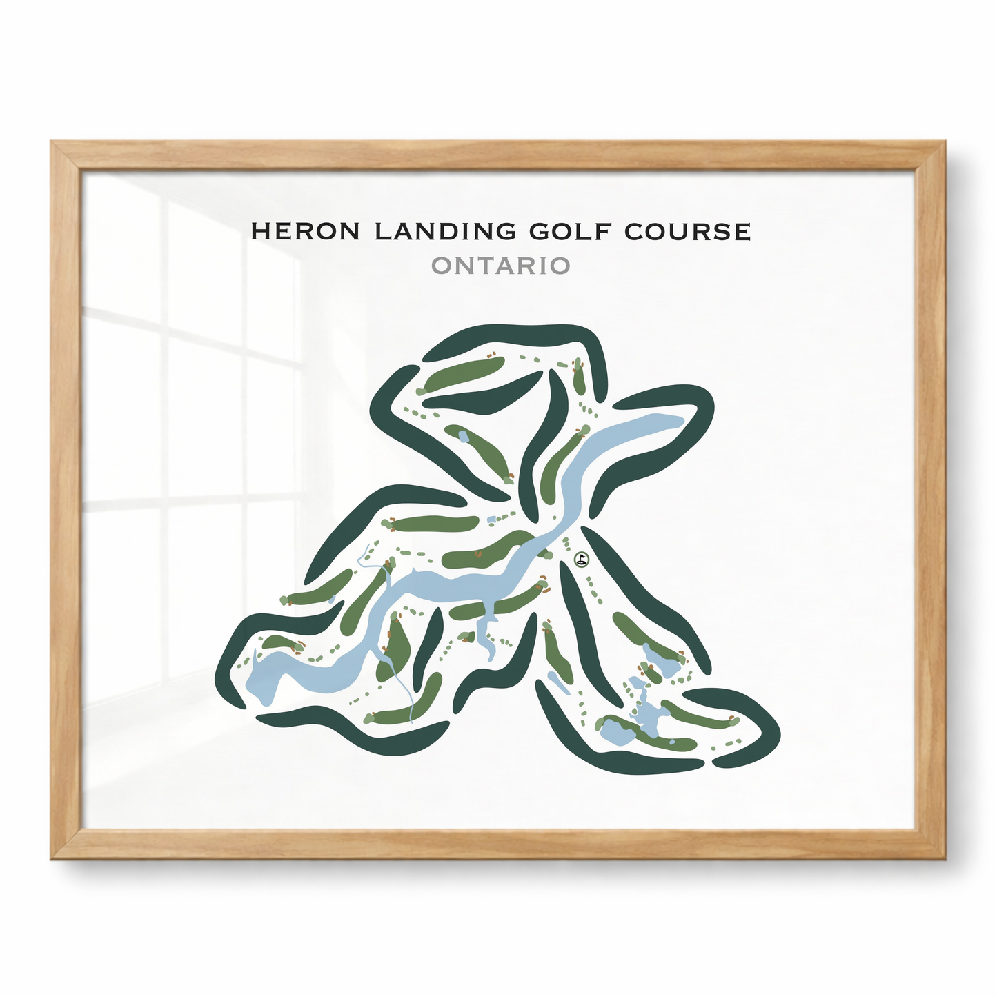 Heron Landing Golf Course, Canada - Printed Golf Courses