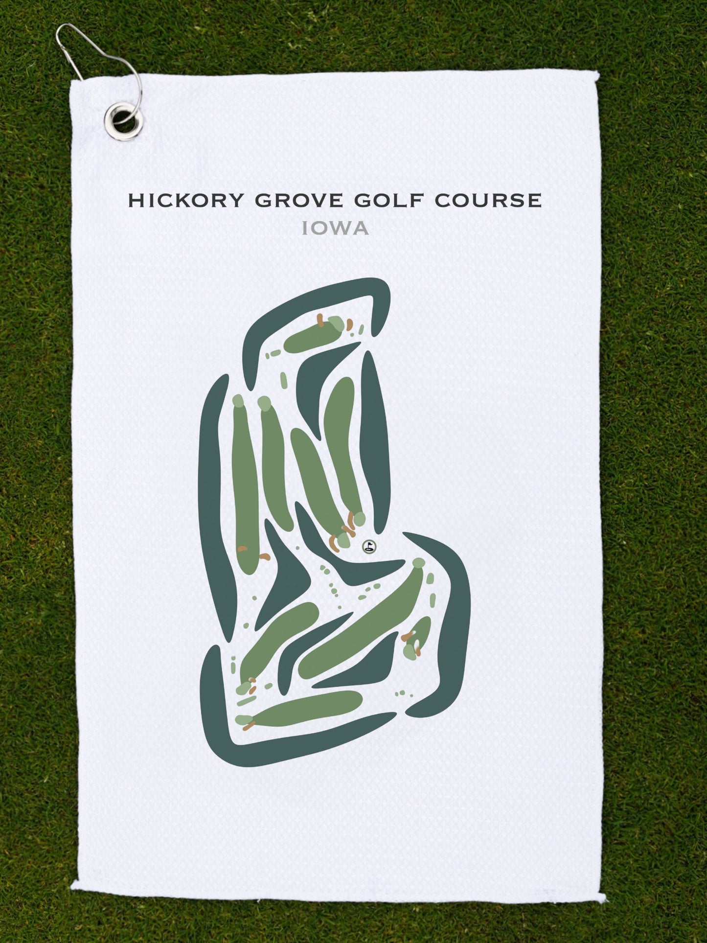 Hickory Grove Golf Course, Iowa - Printed Golf Courses