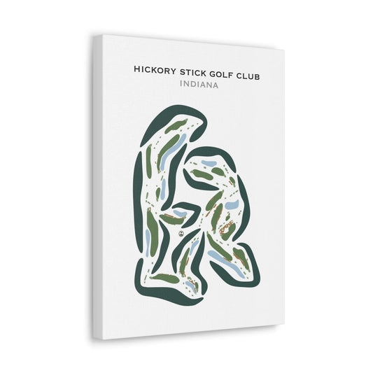 Hickory Stick Golf Club, Indiana - Printed Golf Courses