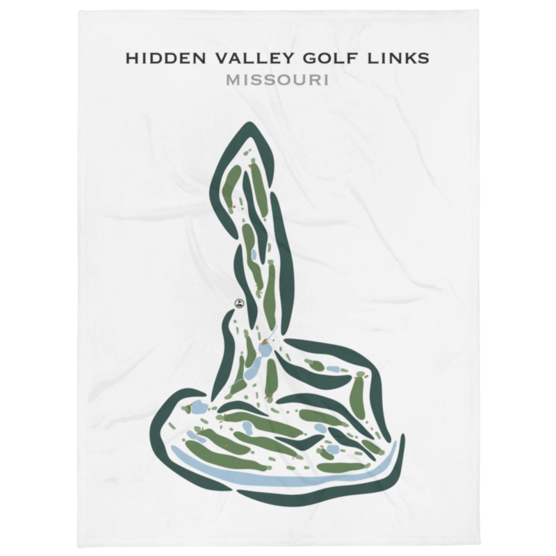 Hidden Valley Golf Links, Missouri - Printed Golf Courses