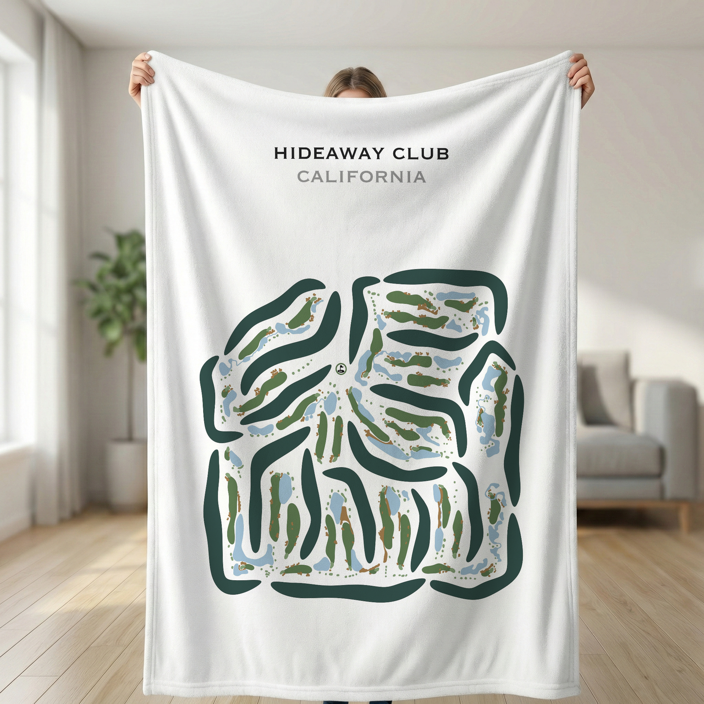 Hideaway Club, California - Printed Golf Courses