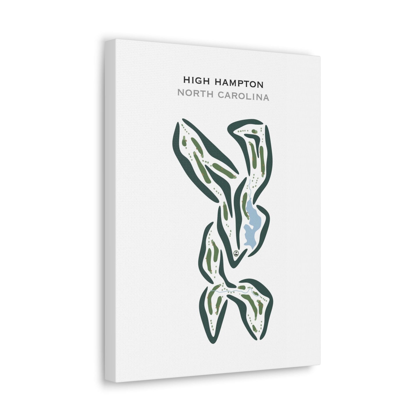 High Hampton, North Carolina - Printed Golf Courses