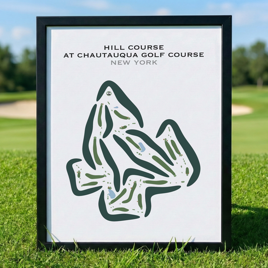 Hill Course at Chautauqua Golf Course, New York - Printed Golf Courses