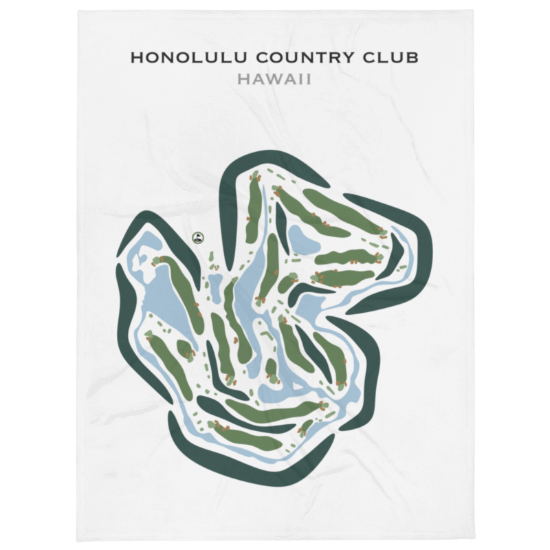 Honolulu Country Club, Hawaii - Printed Golf Courses