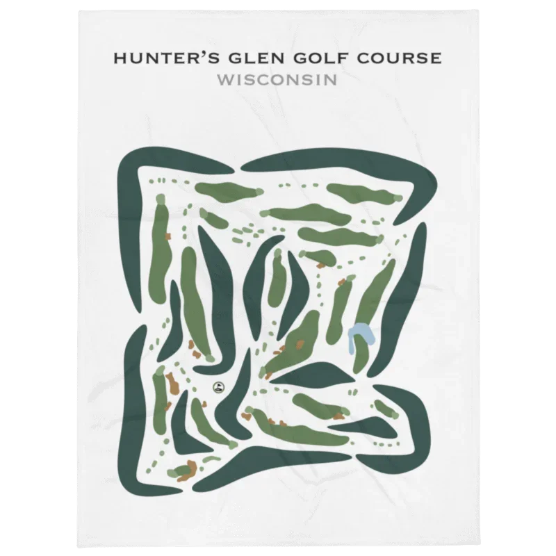 Hunter’s Glen Golf Course, Wisconsin - Printed Golf Courses