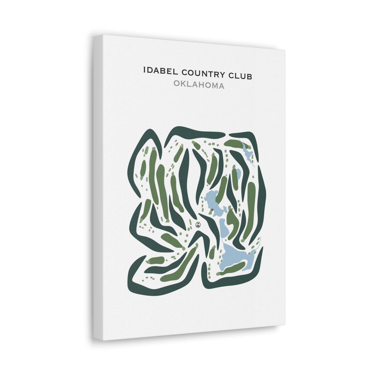 Idabel Country Club, Oklahoma - Printed Golf Courses