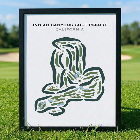 Indian Canyons Golf Resort, California - Printed Golf Courses