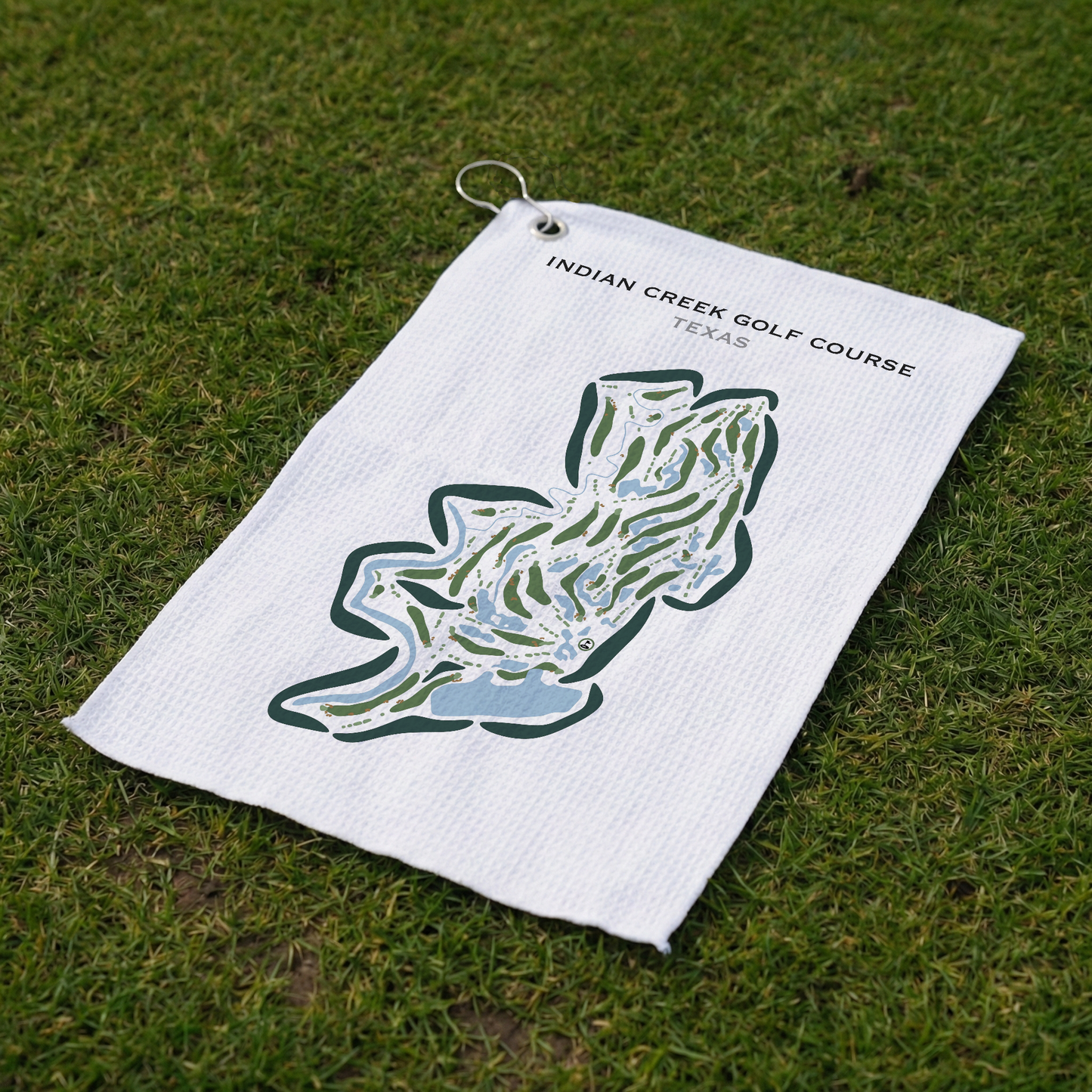 Indian Creek Golf Course, Texas - Printed Golf Courses