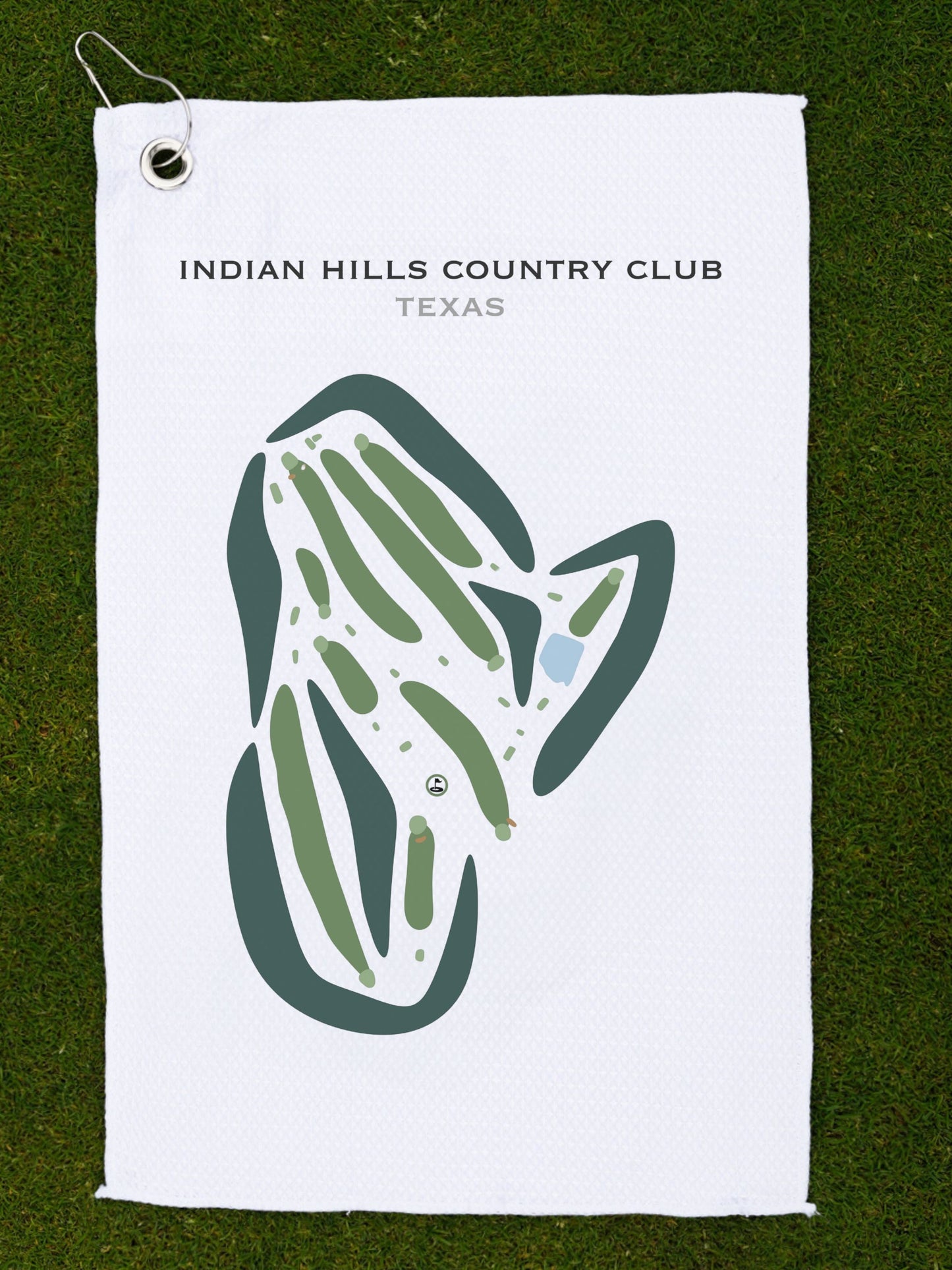 Indian Hills Country Club, Texas - Printed Golf Courses
