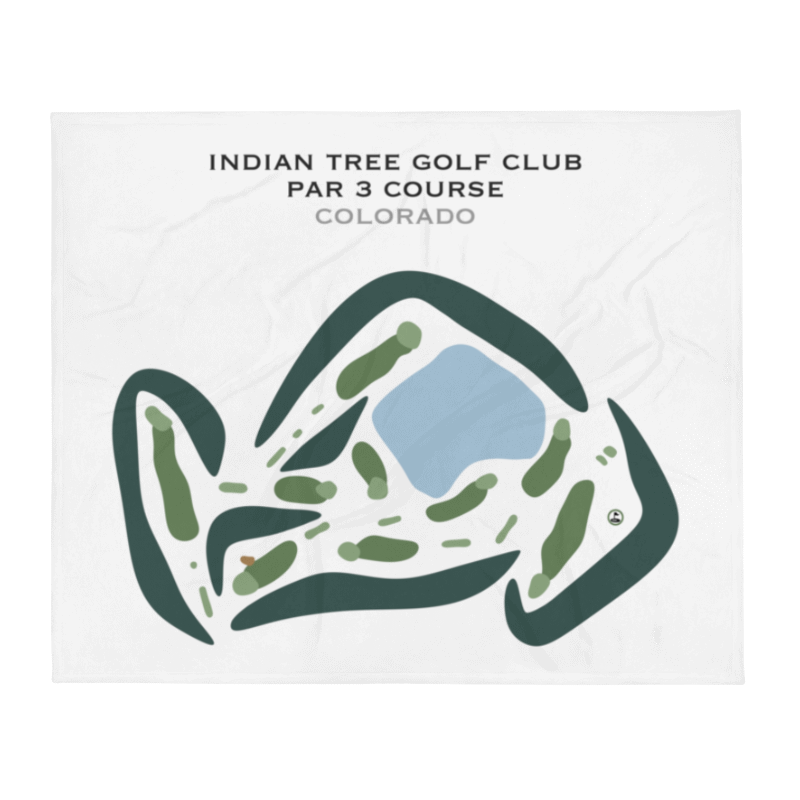 Indian Tree Golf Club - Par-3 Course, Colorado - Printed Golf Courses