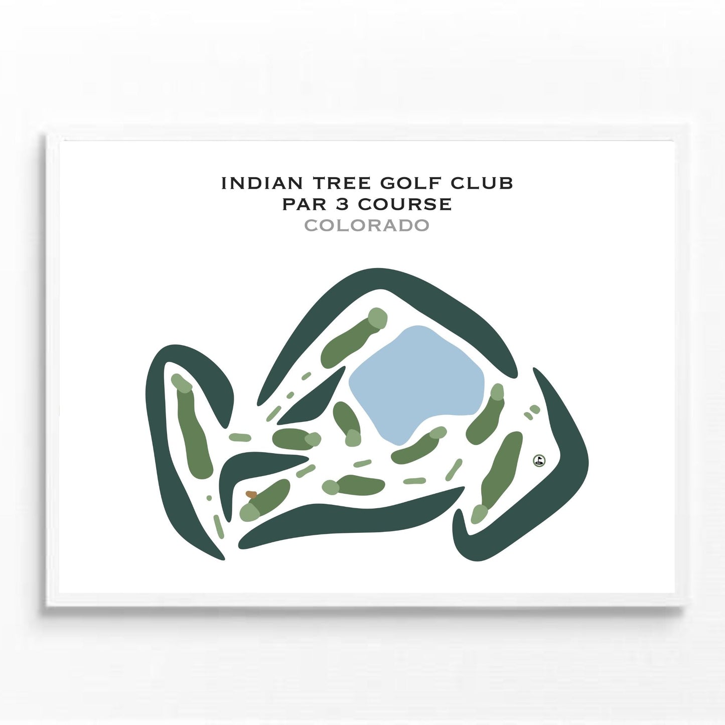 Indian Tree Golf Club - Par-3 Course, Colorado - Printed Golf Courses