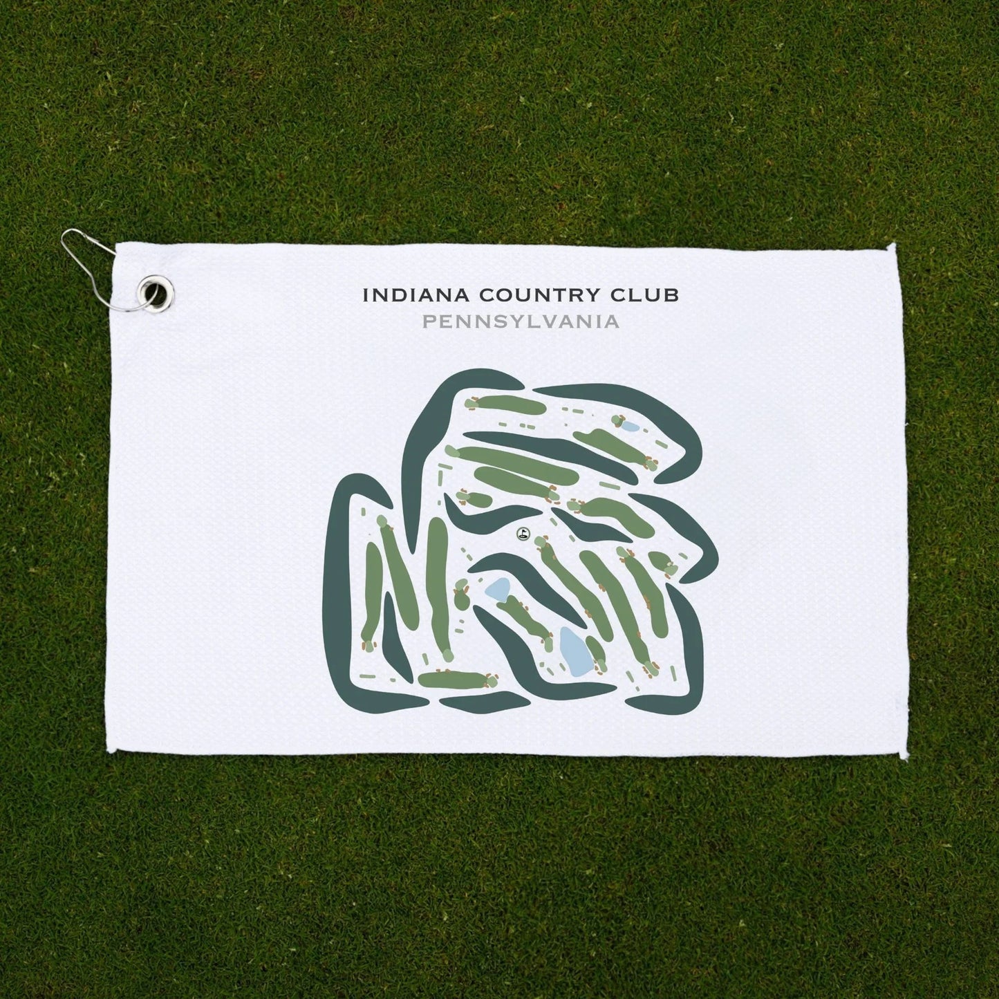 Indiana Country Club, Pennsylvania - Printed Golf Courses