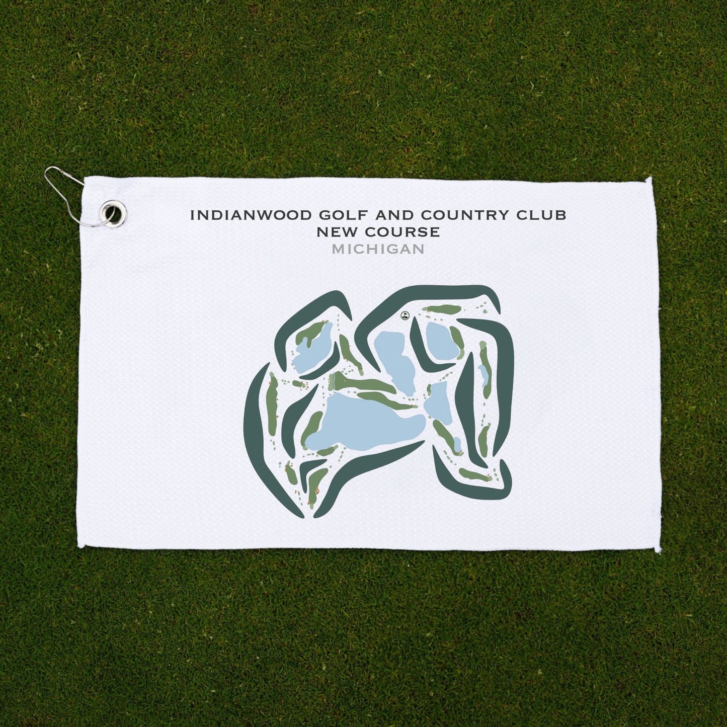 Indianwood Golf & Country Club - New Course, Michigan - Printed Golf Courses