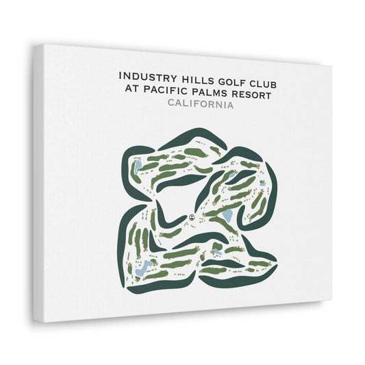 Industry Hills Golf Club at Pacific Palms Resort, California - Printed Golf Courses