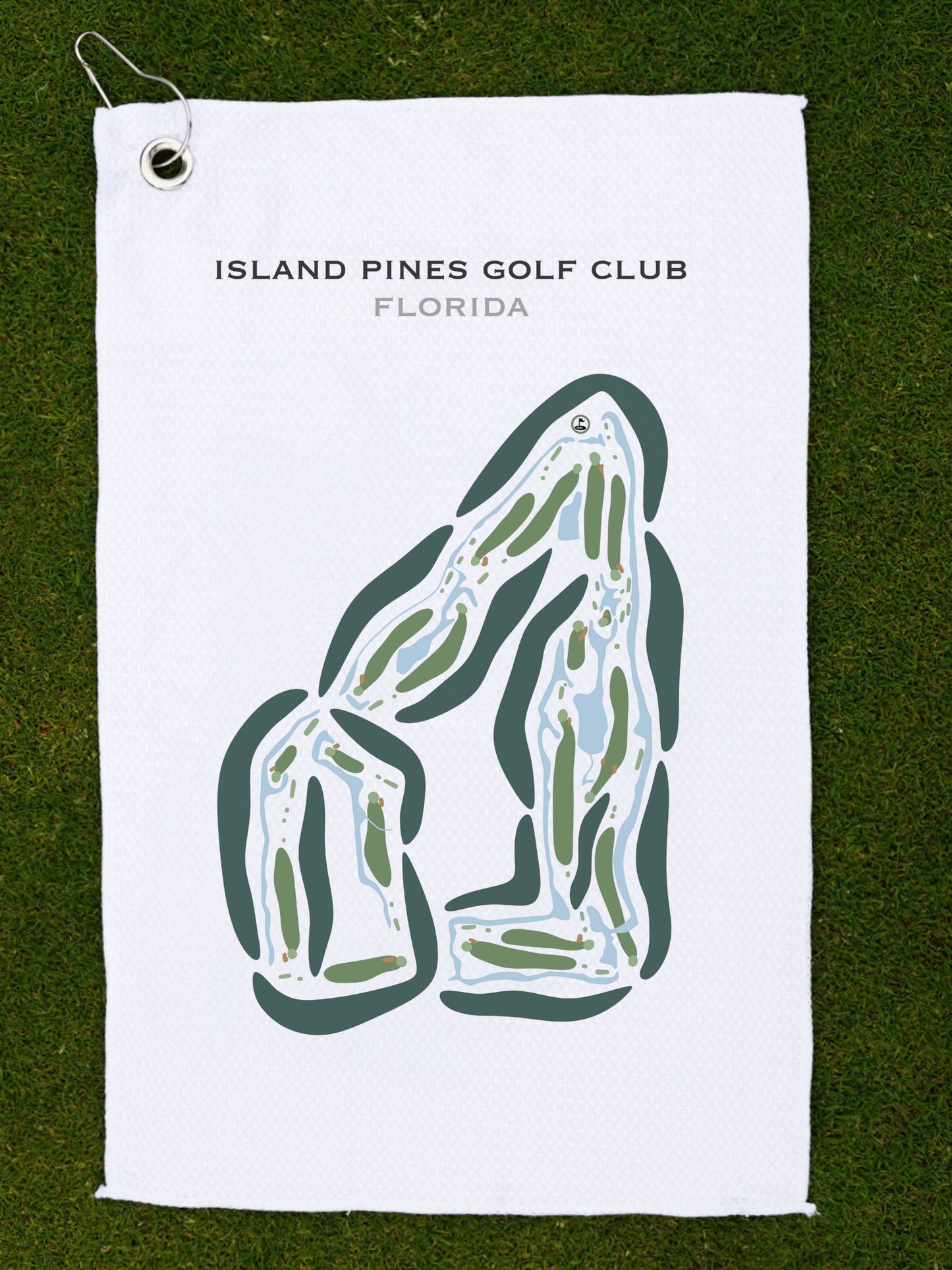 Island Pines Golf Club, Florida - Printed Golf Courses