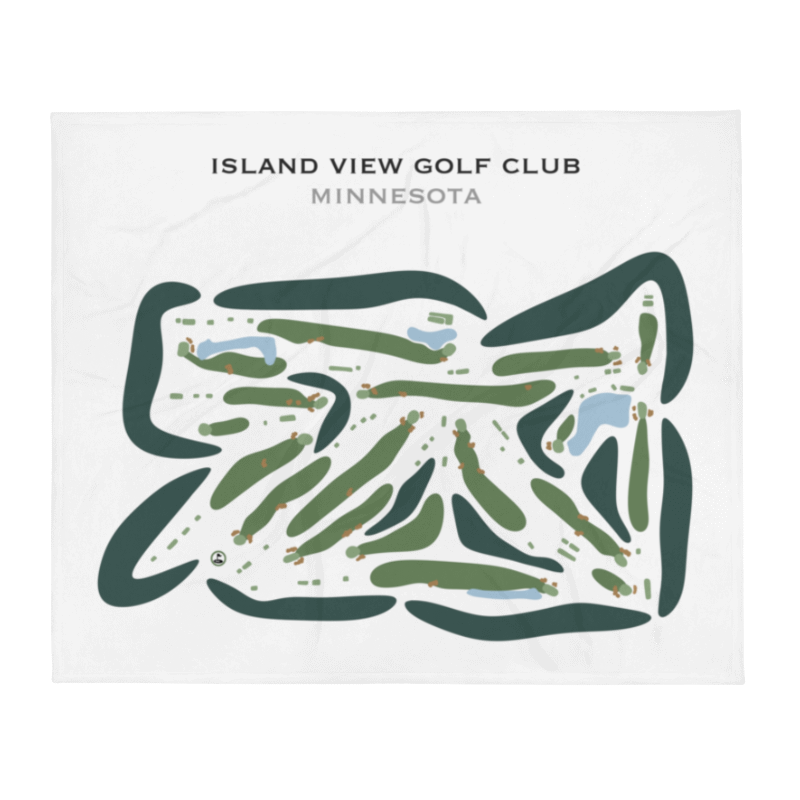 Island View Golf Club, Minnesota - Printed Golf Courses