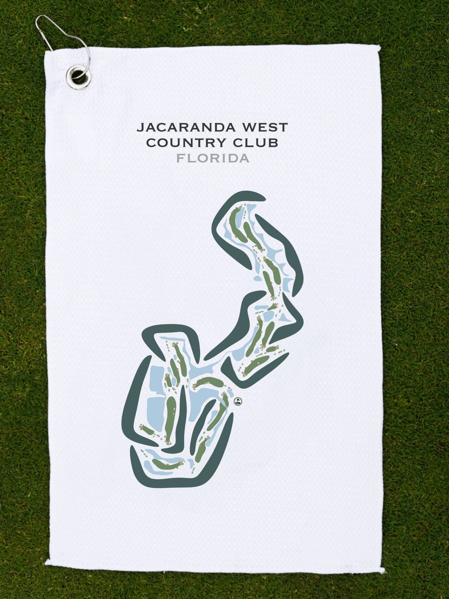 Jacaranda West Country Club, Florida - Printed Golf Courses