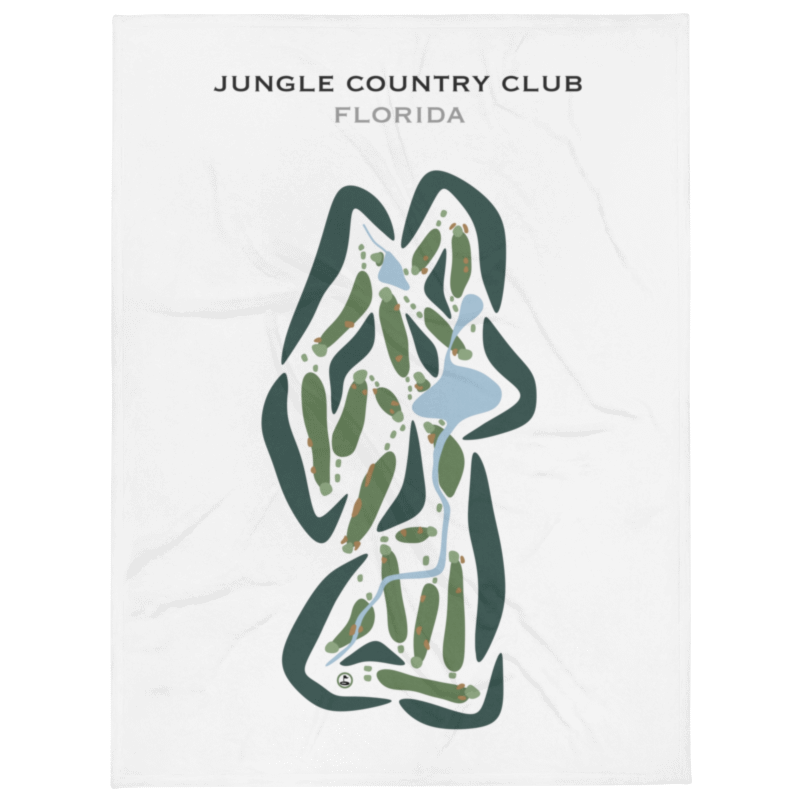The Jungle Country Club, Florida - Printed Golf Courses