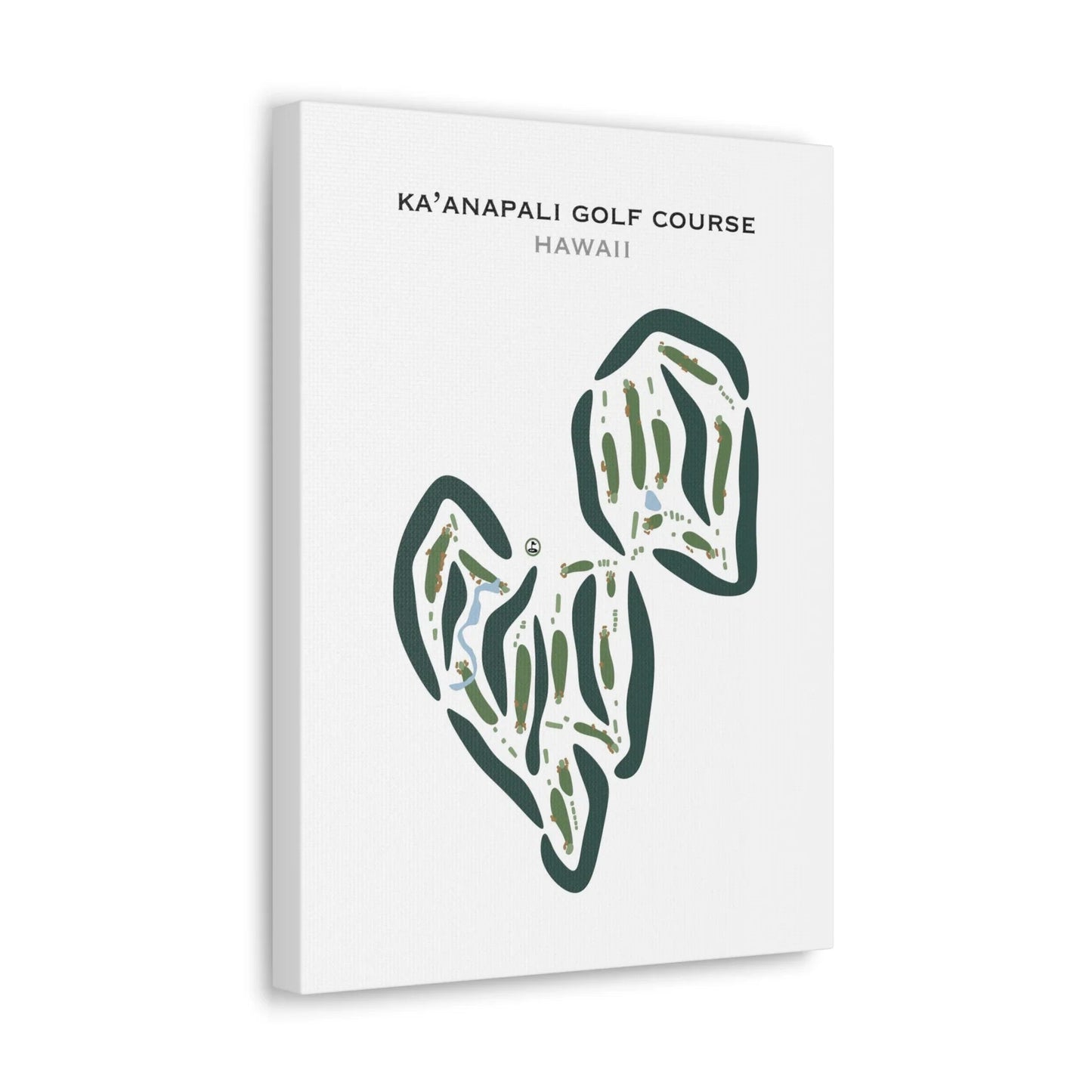 Ka'anapali Golf Course, Hawaii - Printed Golf Courses