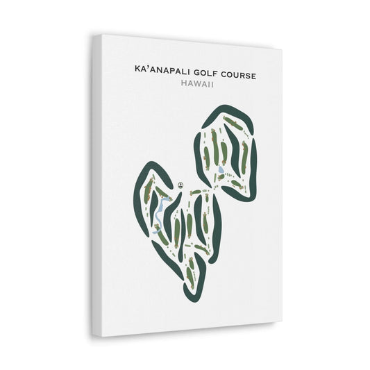 Ka'anapali Golf Course, Hawaii - Printed Golf Courses
