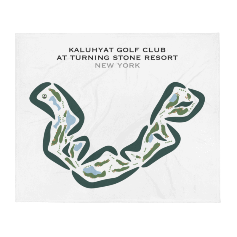 Kaluhyat Golf Club at Turning Stone Resort, New York - Printed Golf Courses