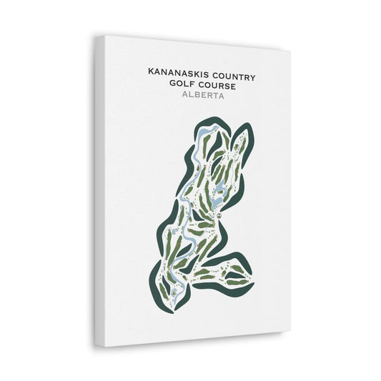 Kananaskis Country Golf Course, Alberta, Canada - Printed Golf Courses