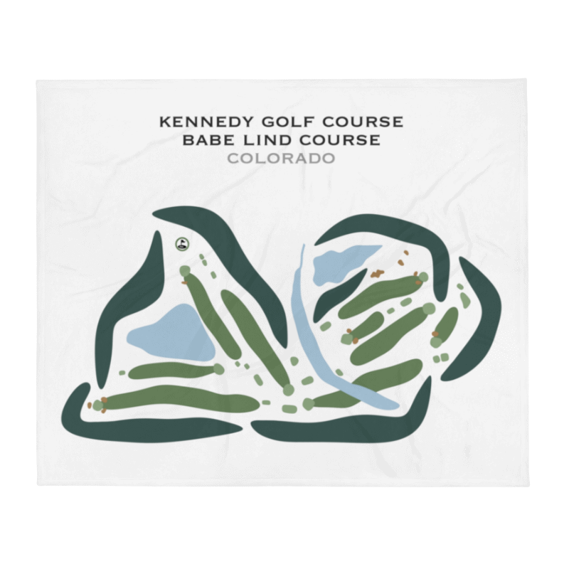 Kennedy Golf Course, Babe Lind Course, Colorado - Printed Golf Courses