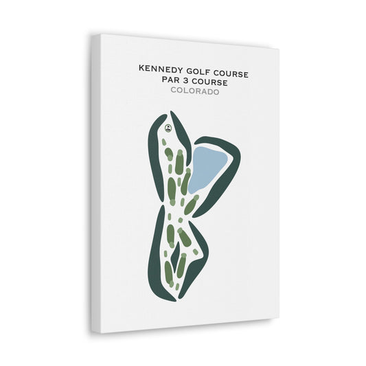 Kennedy Golf Course, Par 3 Course, Colorado - Printed Golf Courses