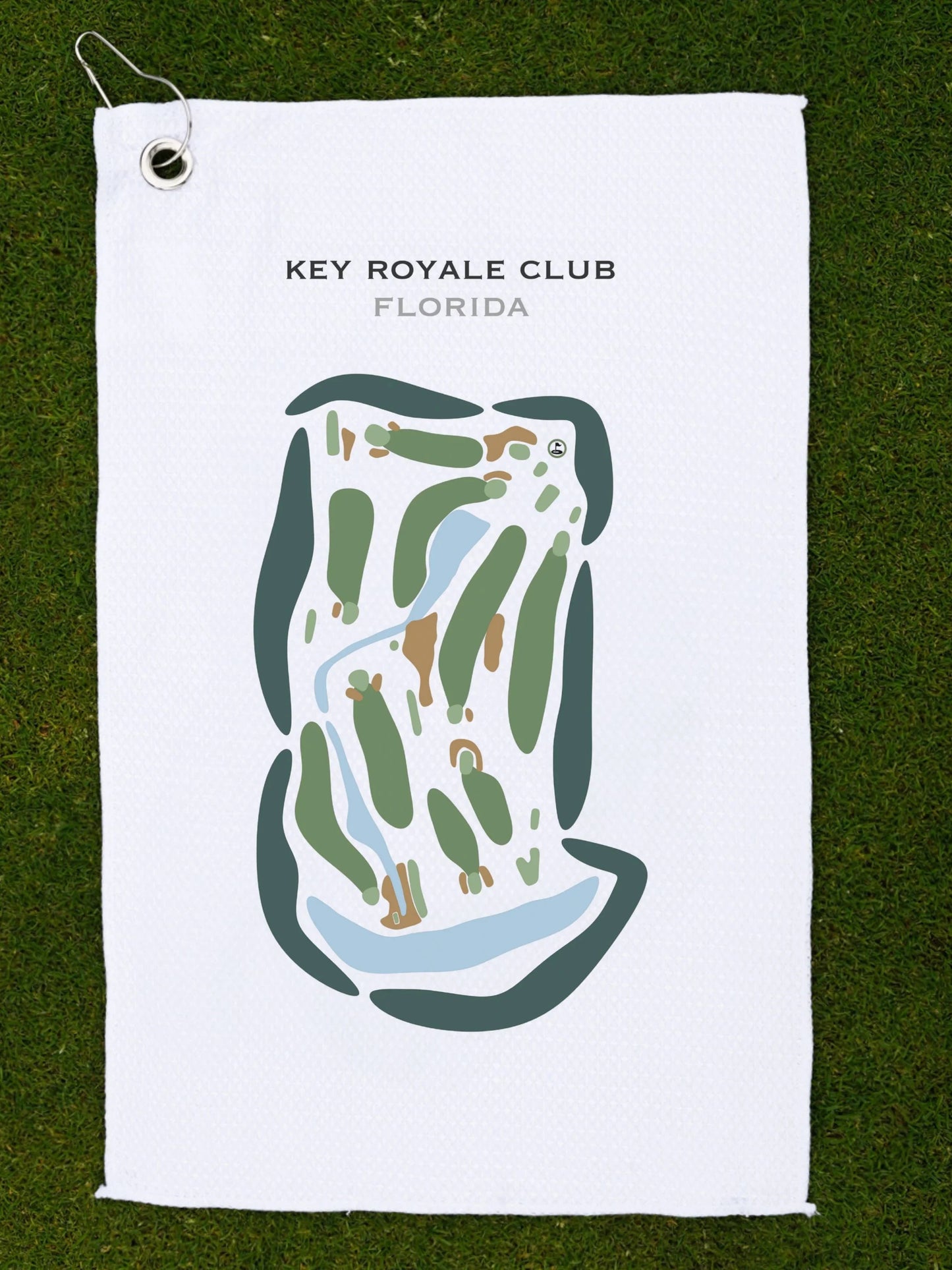 Key Royale Club, Florida - Printed Golf Courses