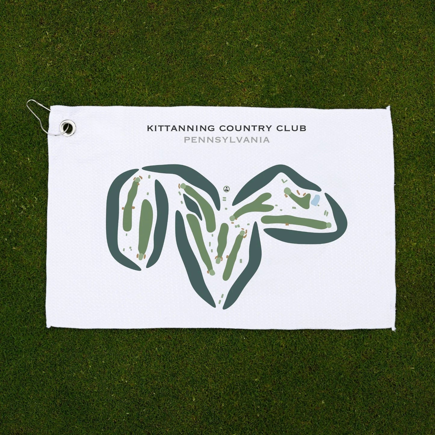 Kittanning Country Club, Pennsylvania - Printed Golf Courses