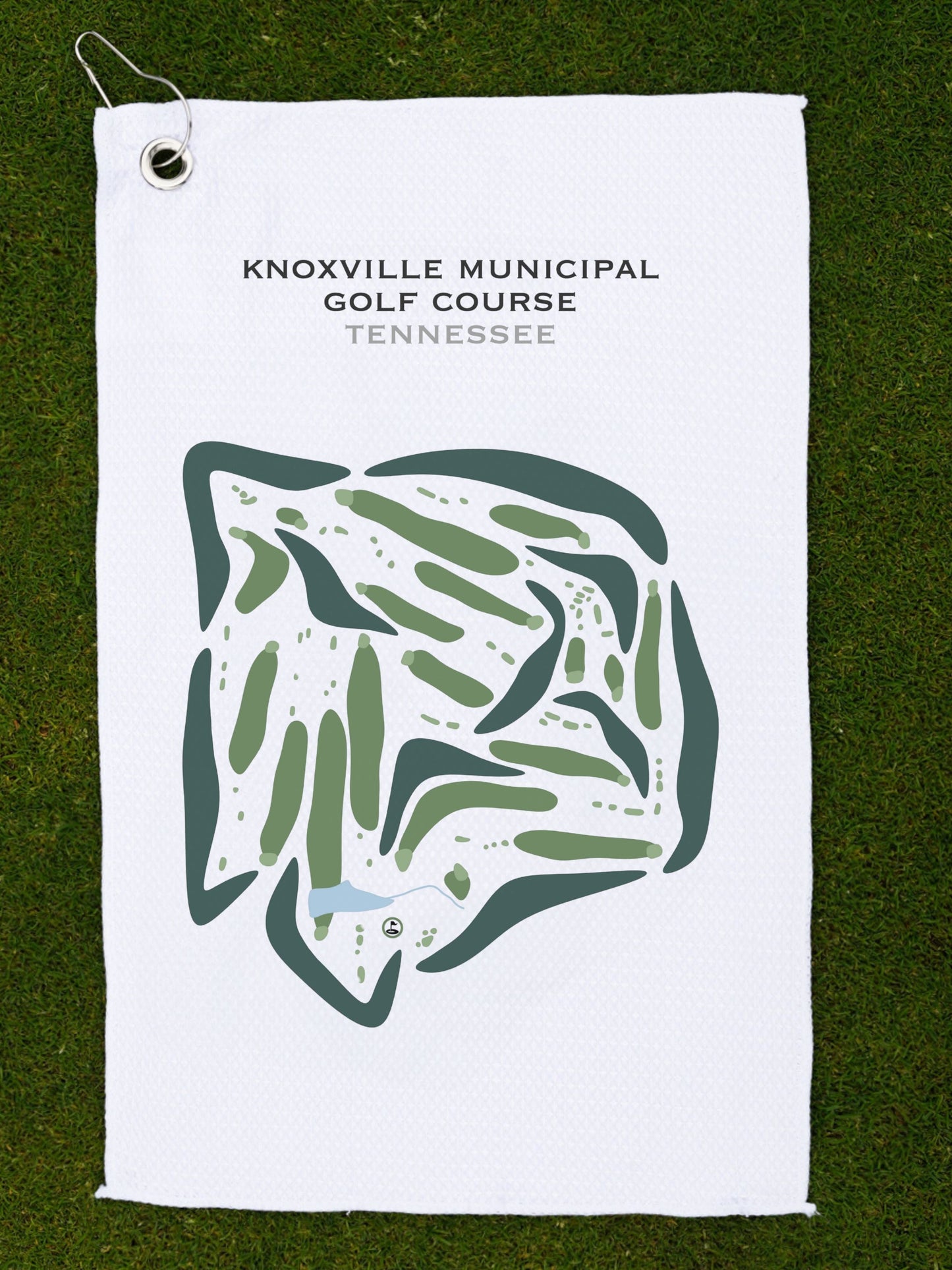 Knoxville Municipal Golf Course, Tennessee - Printed Golf Courses