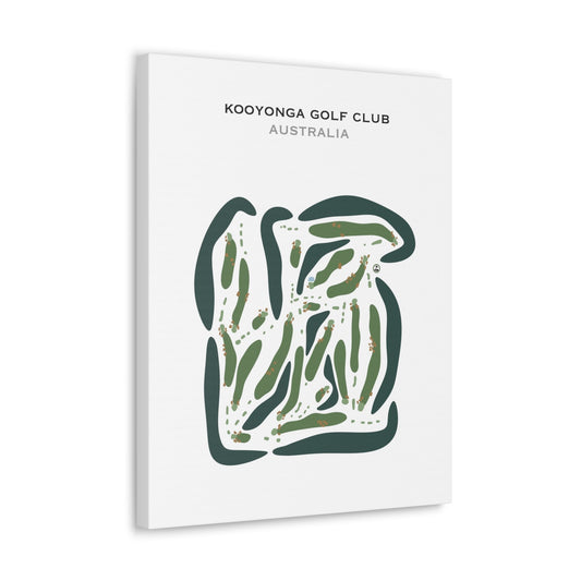 Kooyonga Golf Club, Australia - Printed Golf Courses