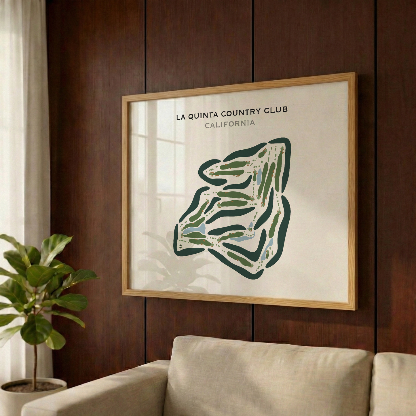 La Quinta Country Club, California - Printed Golf Courses