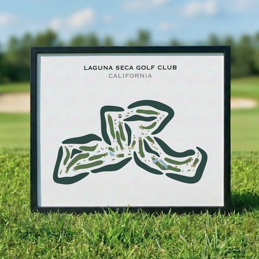 Laguna Seca Golf Club, California - Printed Golf Courses