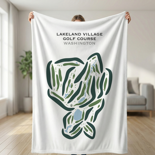 Lakeland Village Golf Course, Washington - Printed Golf Courses