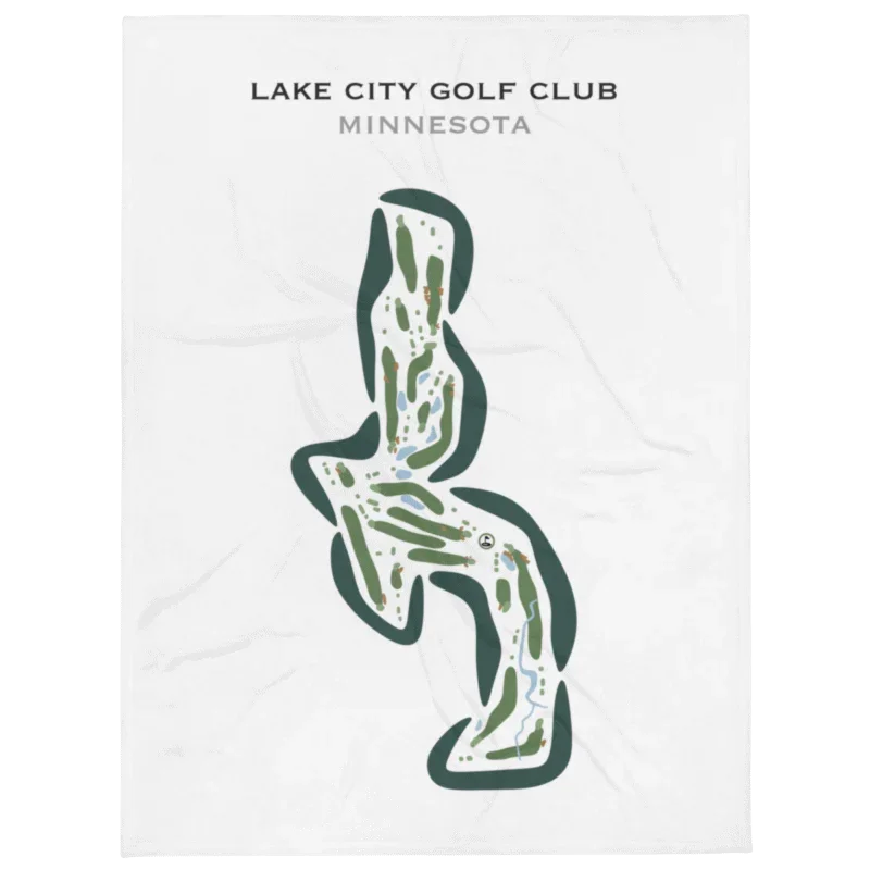 Lake City Golf Club, Minnesota - Printed Golf Courses