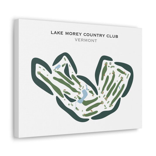 Lake Morey Country Club, Vermont - Printed Golf Courses
