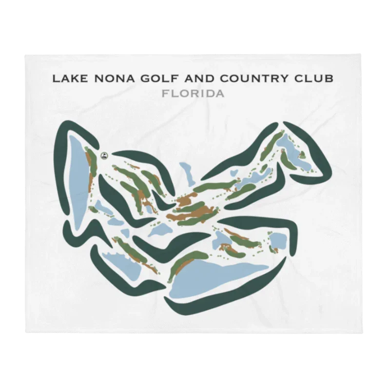 Lake Nona Golf & Country Club, Florida - Printed Golf Courses